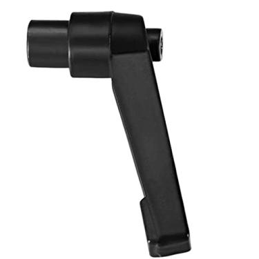 Imagem de Puxador de fixação de máquina preto 5 peças alavanca ajustável rosca interna puxadores de máquina de metal alça de fixação ajustável (M6)