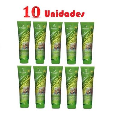 Imagem de Kit com 10 Pomada Massageadora para Canela com Sebo de Carneiro 150g -