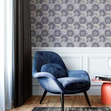 Imagem de Papel De Parede Adesivo Mandala N09123 0,58x2,5M - Adesivo BR