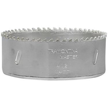 Imagem de Tramontina 42626114, Serra Copo Diamantada 114Mm 4.1/2,Corpo Aço Especial, Dentes Metal, Rosca 1/2''