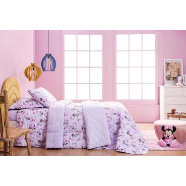 Imagem de Jogo de cama 3pç INFANTIL MICKEY MINNIE 2 face 100% algodão - SAFIRA E