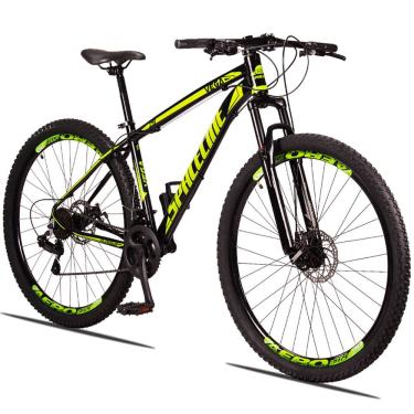 Imagem de Bicicleta Aro 29 Spaceline Vega Alumínio Câmbios Shimano 24V Freio a Disco hidráulico Suspensão MTB