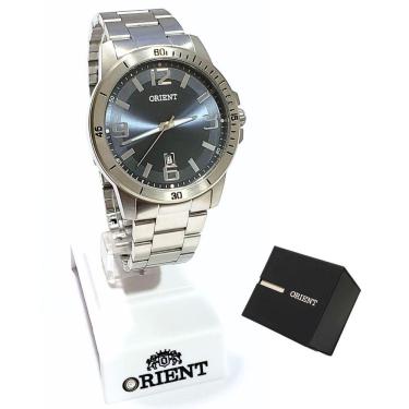 Imagem de Relógio Orient Masculino Analógico Prateado MBSS1419 D2SX
