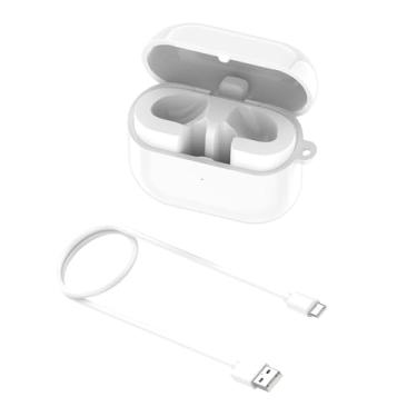 Imagem de Kit de cabo de caixa de carregamento de fones de ouvido portáteis com botão de emparelhamento adequado para fones de ouvido Galaxy Buds3 SM-R530
