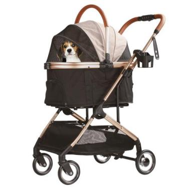 Imagem de Carrinho de Passeio Pet Tuut Dobrável para Cães e Gatos até 15kg Premi