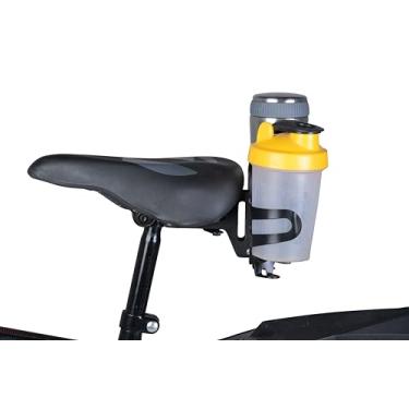 Imagem de Suporte de gaiola de garrafa de água para montagem em selim de bicicleta, design de garrafa dupla com armazenamento de cartucho de CO2