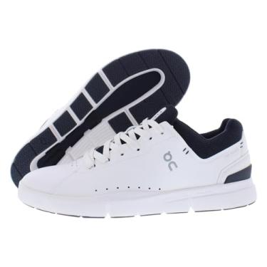 Imagem de On Tênis feminino The Roger Advantage Têxtil Sintético Branco Midnight 39