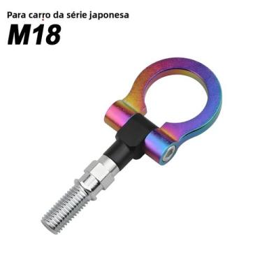 Imagem de Gancho De Reboque Universal Para Carros M16 Europeus E M18 Japoneses, 