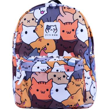 Imagem de Mochila escolar Neko Atsume Anime para crianças