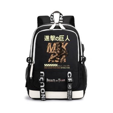 Imagem de Mochila Attack on Titans Levis Ackermans Cartoon Kids