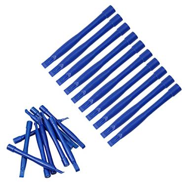 Imagem de Pry Bar 20 peças de plástico Spudger Kit de reparo profissional de ferramenta de abertura azul para celular, tablet, laptop, notebook