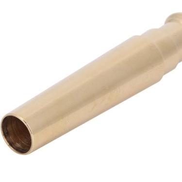 Imagem de Luqeeg Bocal de Trompete de Latão Profissional, Resistente Ao Desgaste, Resistente à Corrosão, Voz Suave para Jogadores Novatos e Profissionais, Ouro 3C 5C 7C para Músicos (7 C dourado)