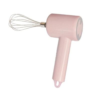 Imagem de Sanpyl Misturador Manual Elétrico de 3 Velocidades, Misturador Portátil Com Batedores Removíveis, Motor de Baixo Ruído, para Bater Ovos, Creme de Leite, Mistura de Leite Condensado (Rosa)