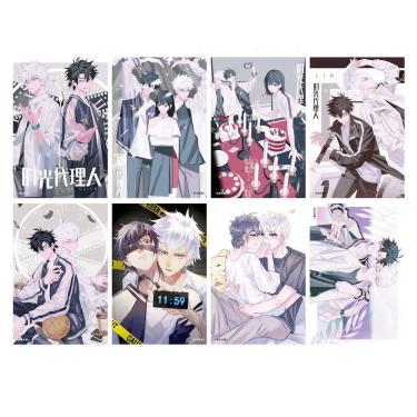 Imagem de Pôster 6 unidades/links de lote Clicks Anime Art 29x42 cm Papel 180g