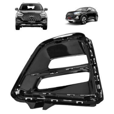 Imagem de MOLDURA FAROL DE MILHA TIGGO 5X PRO SPORT TURBO 2023 2024 PRETA LADO ESQUERDO - 602001264AA