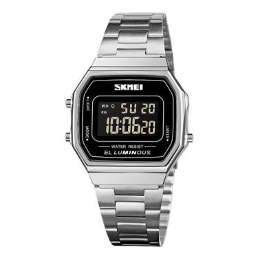 Imagem de Relógio Unissex Skmei Digital 1647 Prata
