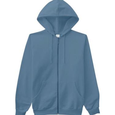 Imagem de Jaqueta Moletom Malwee 1000006668 Masculina Flanelada Algodão T. P/XGG