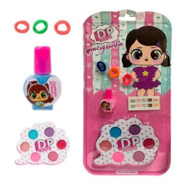 Imagem de Estojo Infantil Kit Maquiagem Sombras Batom Emalte Xuxinha  - Pop Kids