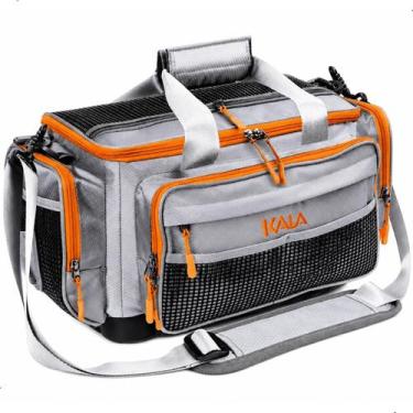 Imagem de Bolsa Mala Maleta De Pesca Acolchoada Tática Camping Trilhas Viagem Ap