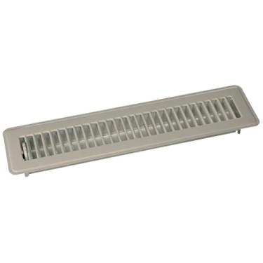 Imagem de MINTCRAFT Registro de piso ProSource FR01-2X14W, 2" A X 35,56 cm, 2" x 35,56 cm, branco