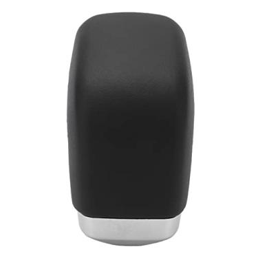 Imagem de Aramox Câmbio de manopla de engrenagens automotivas, manípulo de câmbio de marcha automático fosco preto artificial substituição base brilhante para Avalon