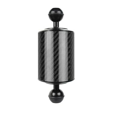 Imagem de Kokiya Cam de câmera subaquática de braço aquático flutuante bola dupla preta 12,7 cm