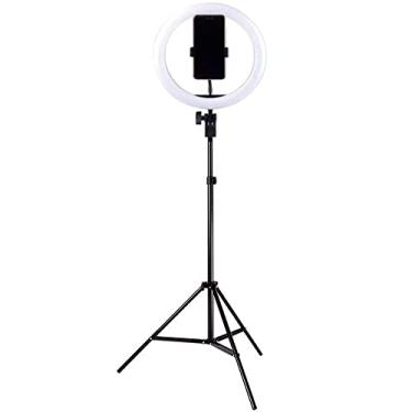 Imagem de Kit Completo Ring Light 10 Polegadas Com Tripé Dimmer Youtuber Selfie Pro