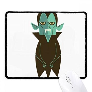 Imagem de Mousepad Fear Halloween Ghost Happy borda costurada tapete de borracha para jogos
