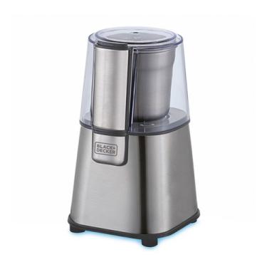 Imagem de Moedor De Café E Grãos Black+decker Inox Mg200 Gourmand Gris MG200