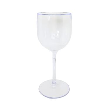 Imagem de Kit de 5 Taças de Vinho Cristal 260 ml Transparente Acrilico