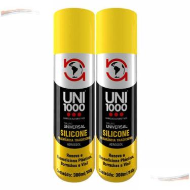 Imagem de Kit 2 Silicone Spray Lubrificante Alta Performance Lavanda - Uni 1000