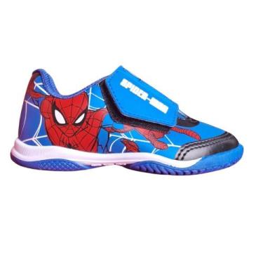Imagem de Chuteira Tênis Dray Marvel Homem Aranha Spider Man Original 4115, Azul