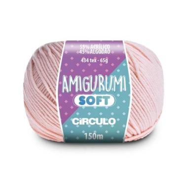 Imagem de 01 Novelo Fio Amigurumi Soft - Artesanato Em Crochê - Circulo, 3081, R