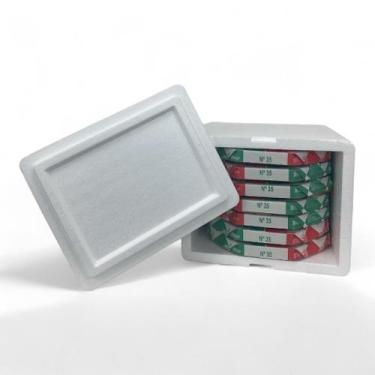 Imagem de Caixa de Isopor 45 Litros Branco - MDV