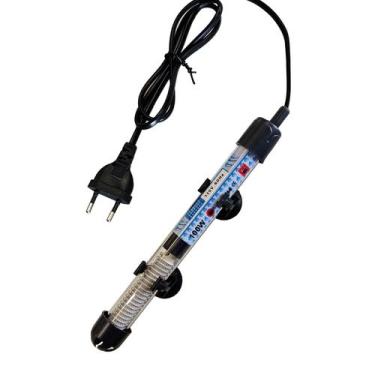 Imagem de Aquecedor C/ Termostato Para Aquario Eloo Pet 100W Rs-100W