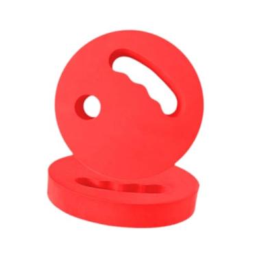 Imagem de UGPLM Prancha de natação, flutuador de mão, prancha de natação, flutuante de remo, para iniciantes, adultos, meninos e meninas, exercícios, Vermelho