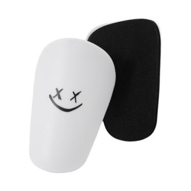 Imagem de oshhni Conjunto de 2 Caneleiras de Futebol para Crianças E Adultos, Equipamento de Proteção Esportiva, White S 10cmx6cm
