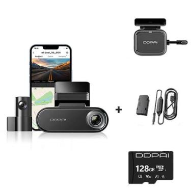 Imagem de Câmera para Carro 4K DDPAI N5 com Visão Noturna, WiFi 5G, ADAS, Contro