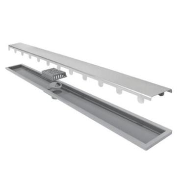 Imagem de Ralo Linear Elleve Royal Tampa Oculta 60 Cm - Ralo Linear