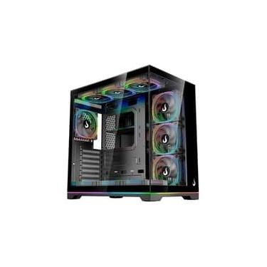 Imagem de Gabinete Gamer Rise Mode Galaxy Glass Standard V2, LED ARGB, Mid Tower, Lateral em Vidr...