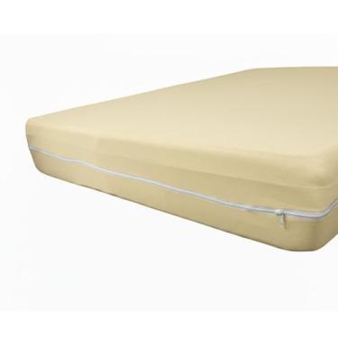 Imagem de Capa de Colchão Casal com Zíper Resistente 100% Algodão - Atual, Amare