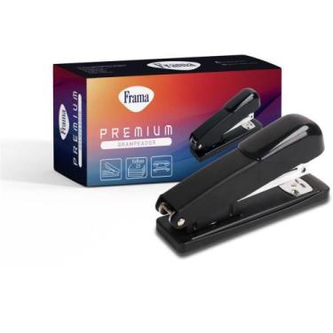 Imagem de Grampeador Metal P/25FLS 26/6 Preto PEQ.12,8CM - Frama