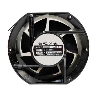 Imagem de Ventilador de resfriamento para motores Pelko PM1751HA2B-7 (tipo de cabo de 7 folhas) 220-240 V 0,32 A novo