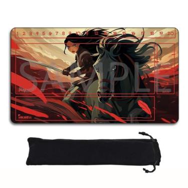 Imagem de Tapete para jogos Lorcana Playmats compatível com zonas 60x35cm - Marc
