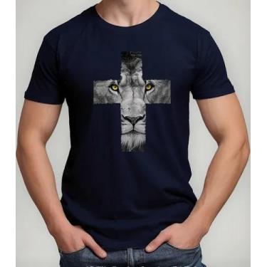 Imagem de Camiseta Camisa Algodão Feminina Masculina Adulto Gospel Religiosa Eva