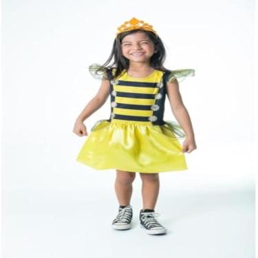 Imagem de Kit Infantil Fantasia Abelhinha - G