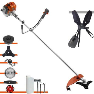 Imagem de Roçadeira Tekna Com Carretel + Facas 2p 3p 6p 40d E Trimmer