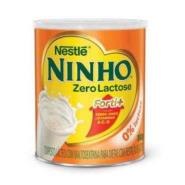 Imagem de Leite Em Pó Ninho Zero Lactose 380G Nestlé - Nestle