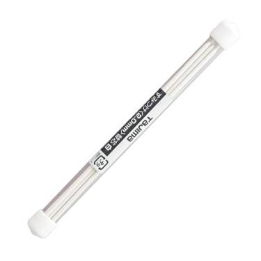 Imagem de Tajima Ferramentas de marcação - Refil branco para lapiseira Sumitsuke de 2,0 mm com 6 grafites por pacote - S20S-WHI-T