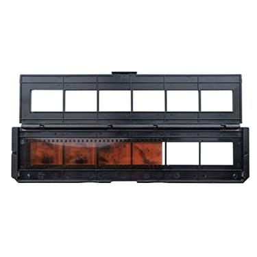 Imagem de Magnasonic Suporte de filme negativo de bandeja longa para scanners de filme compatíveis de 35 mm, comporta 6 quadros negativos para acelerar o tempo de processamento, fácil de usar, achata suavemente
